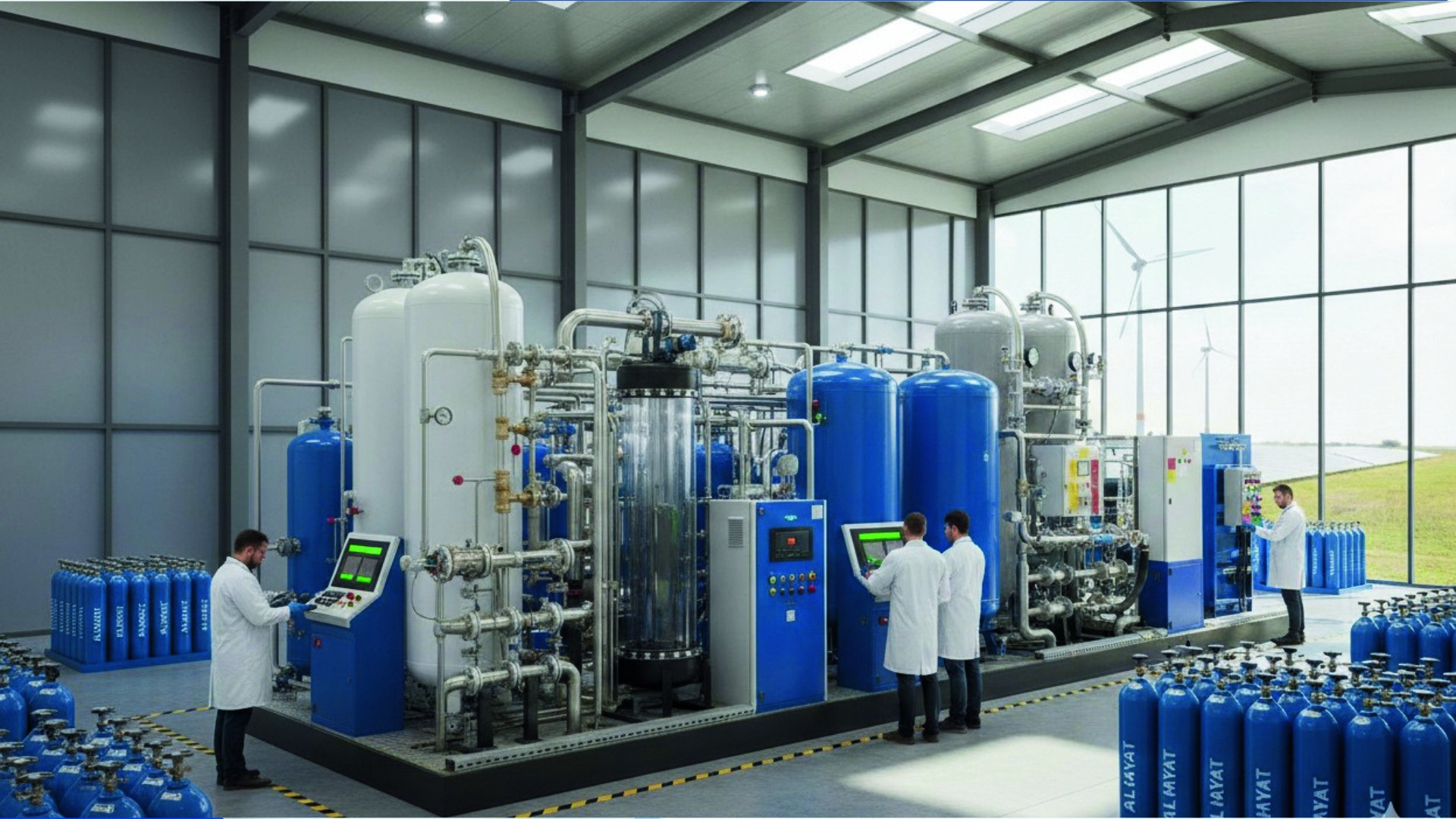 Al Hayat Life Care PSA oxygen production facility
